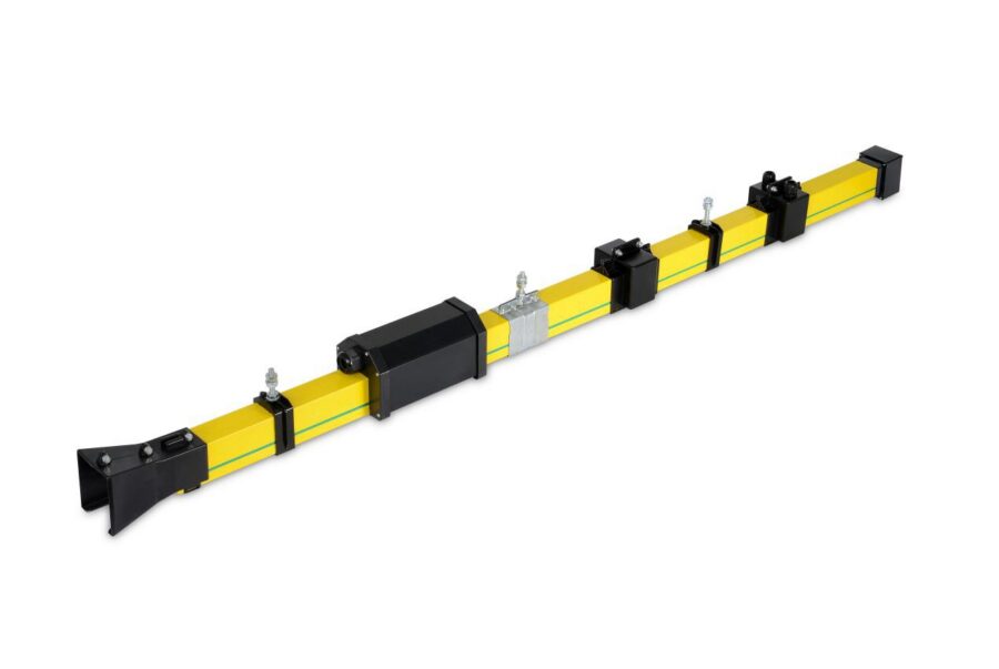 DHG enclosed conductor bar system for crane and material handling equipment
