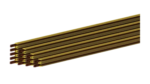DHBV integrated conductor rail system for automated warehouse and shuttle applications