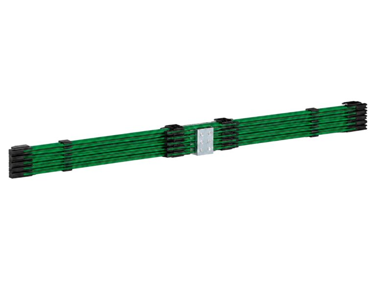 DHU combined conductor line system for compact mobile power supply applications